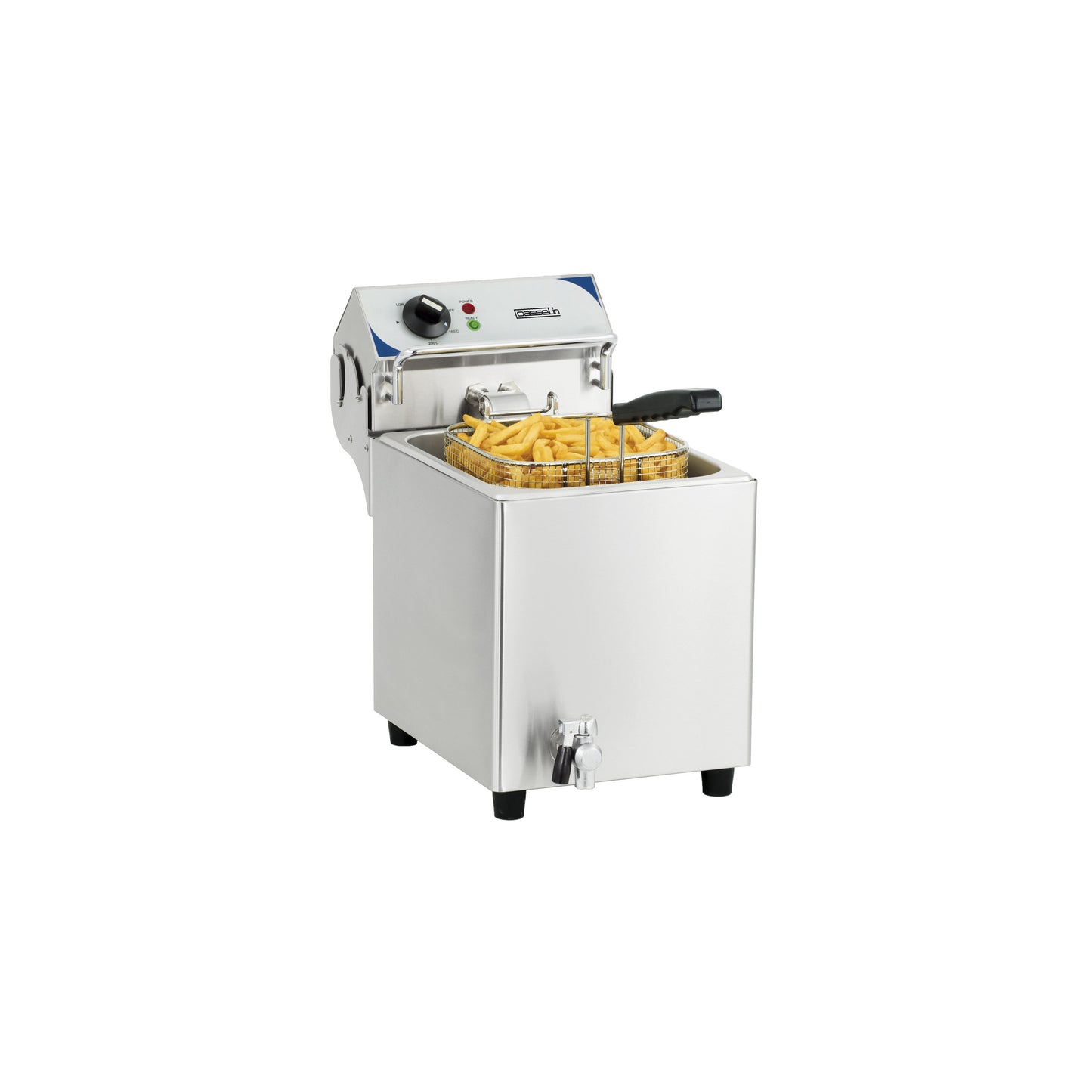 Friteuse professionnel électrique avec vanne de vidange 7 litres