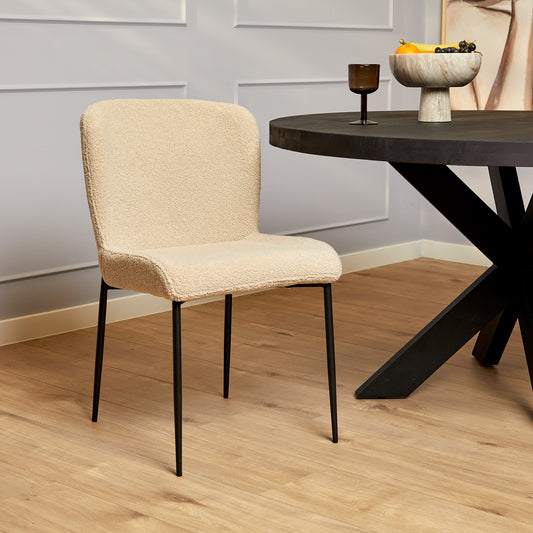 Chaise restaurant Tess en tissus