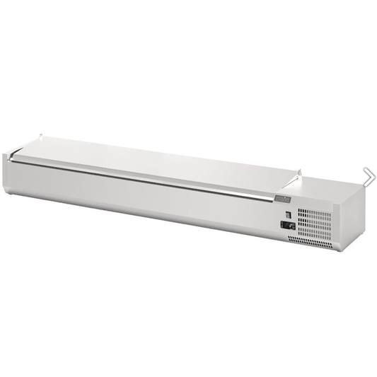 Saladette à poser avec couvercle Polar Série G 8x GN 1/4