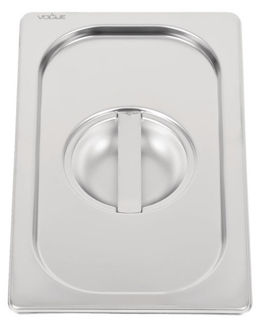 Couvercle inox 18/10 professionnel GN 1/4
