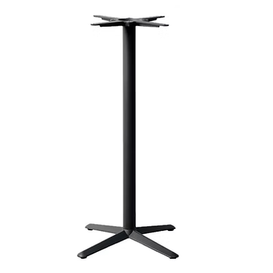 Pied de table restaurant en acier - Gallia 4 Bar