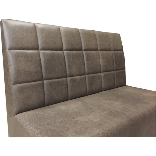 Banquette restaurant texas coloris marron vue zoomer