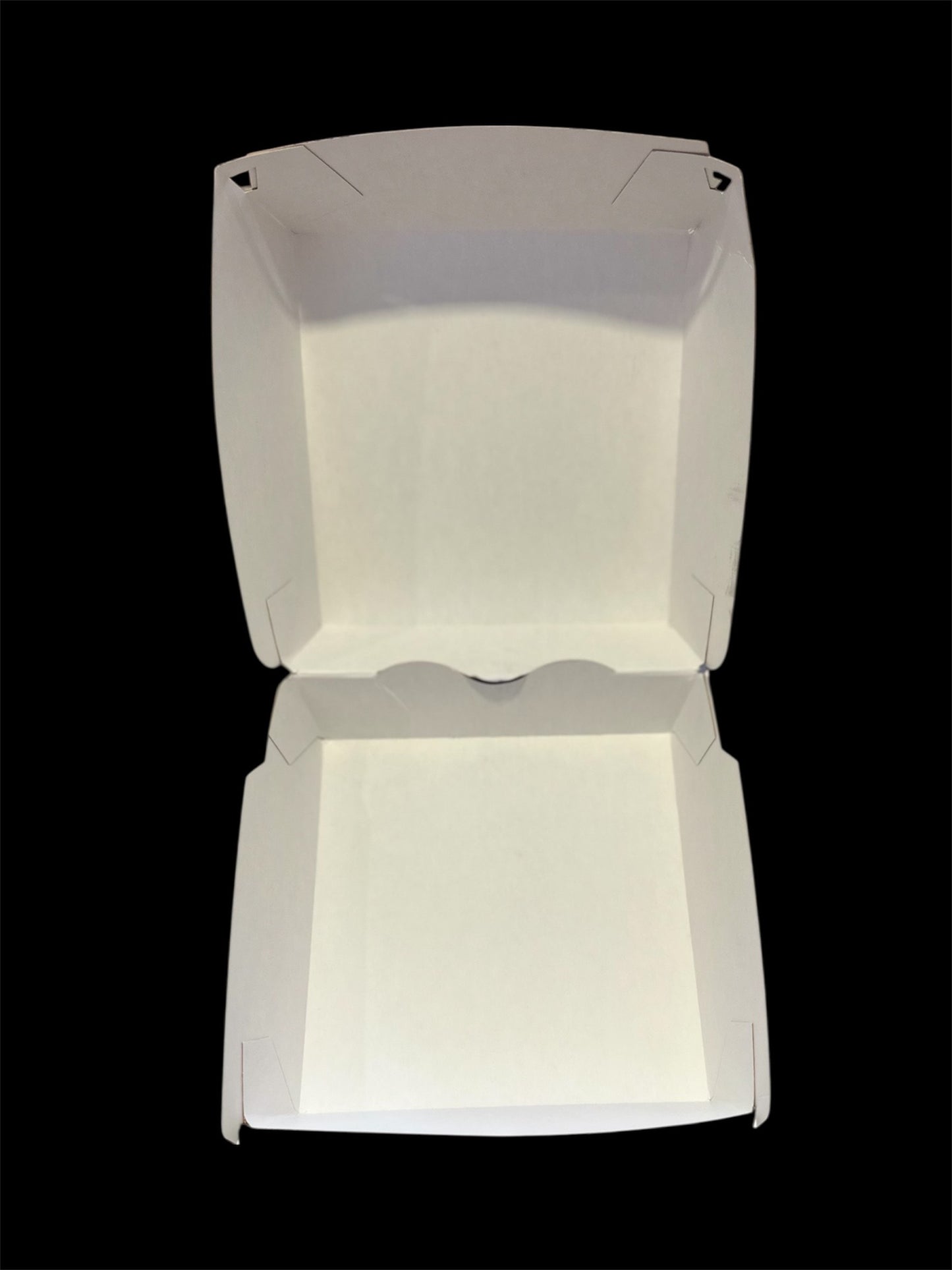 boite à hamburger personnalisée pour fast food vue entière