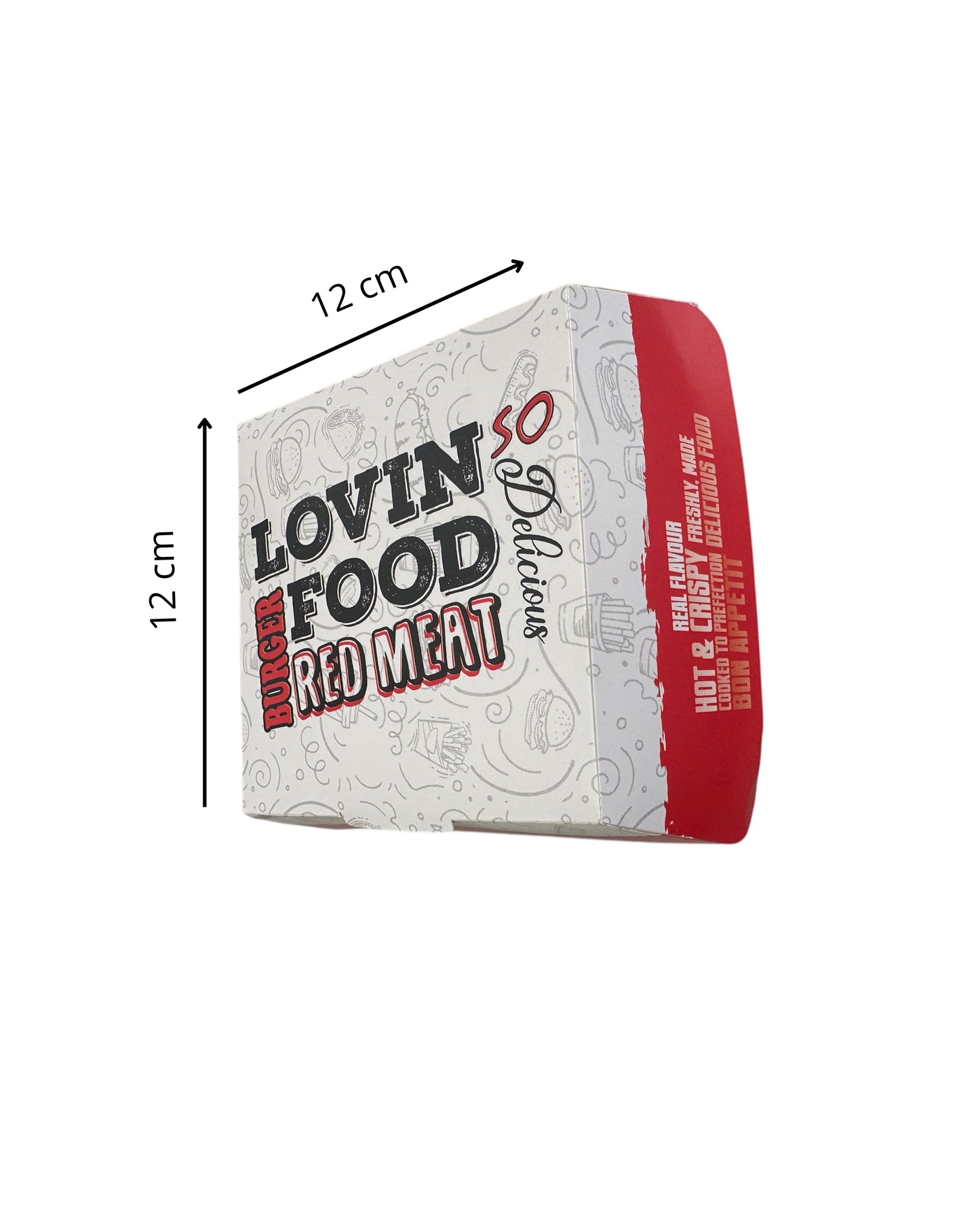 Boite hamburger 250 piéces