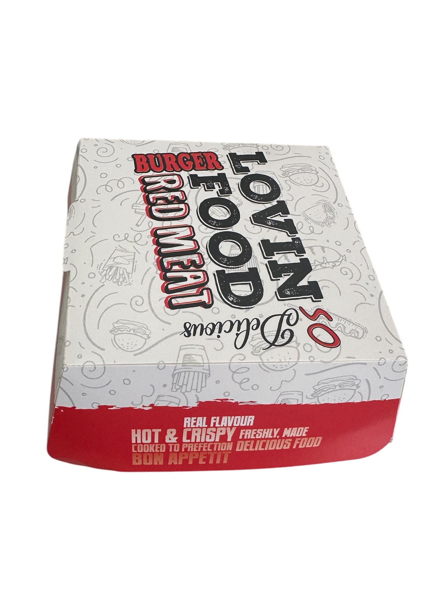 Boite hamburger 250 piéces