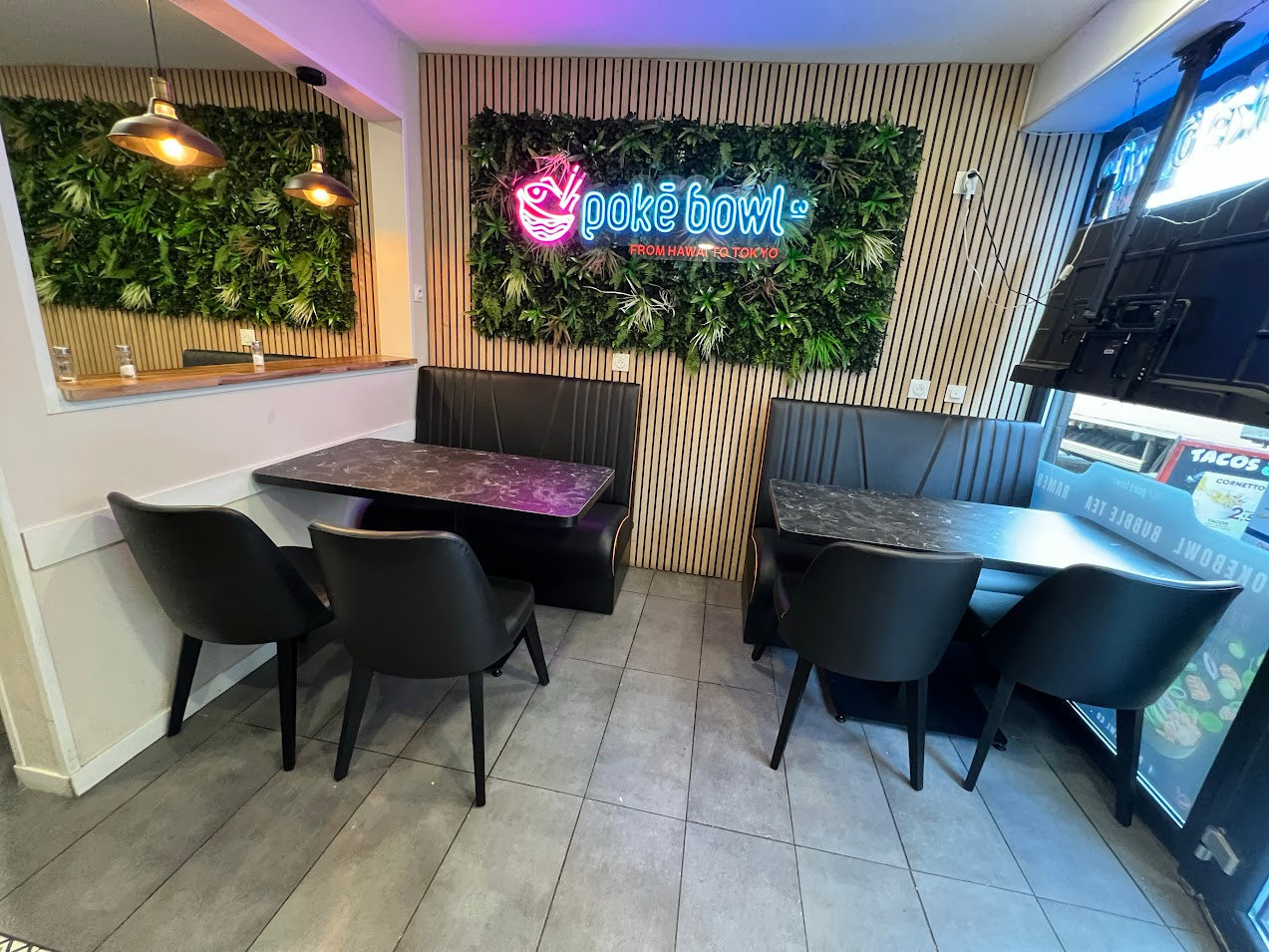 Projet restaurant Poke bowl à Tourcoing (59)