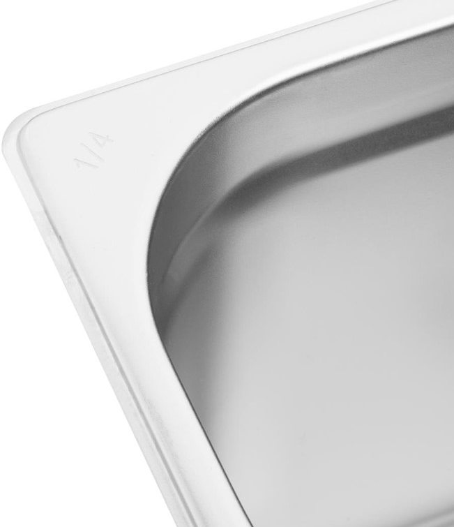 Bac Gastronorme inox GN 1/4 200mm - Prosofa