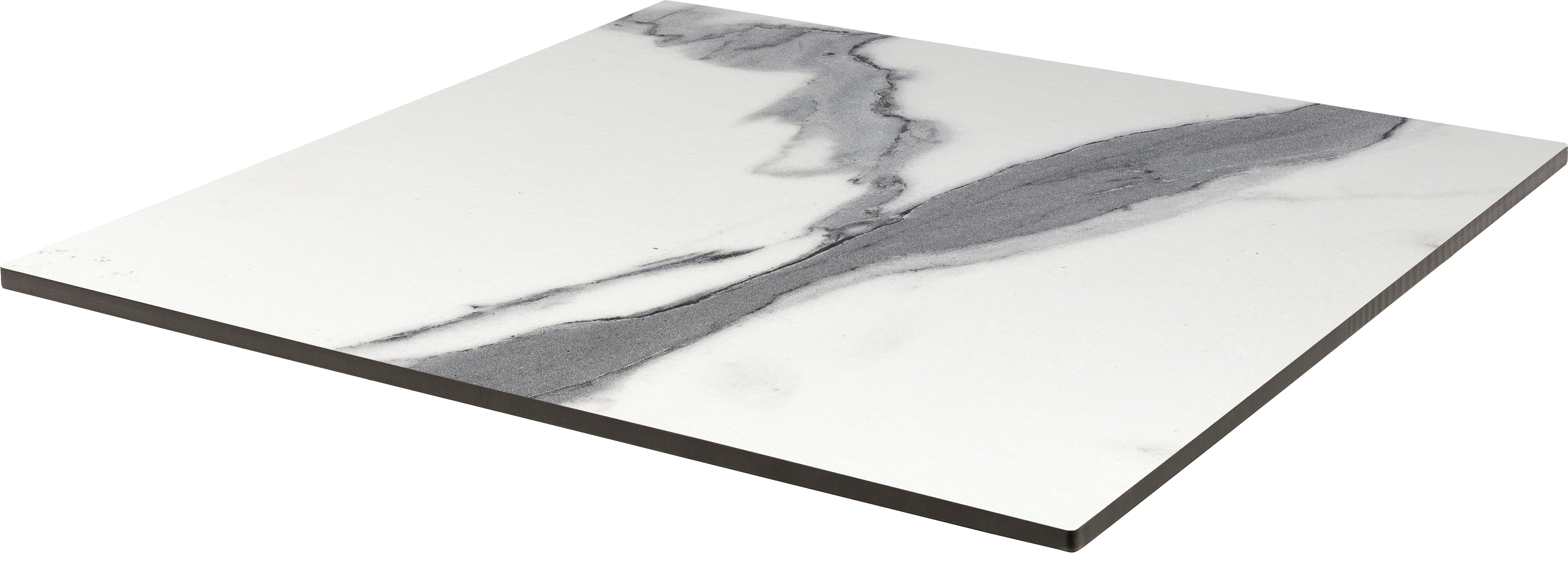 Plateau Compact Marmo Bianco 65X65 CM