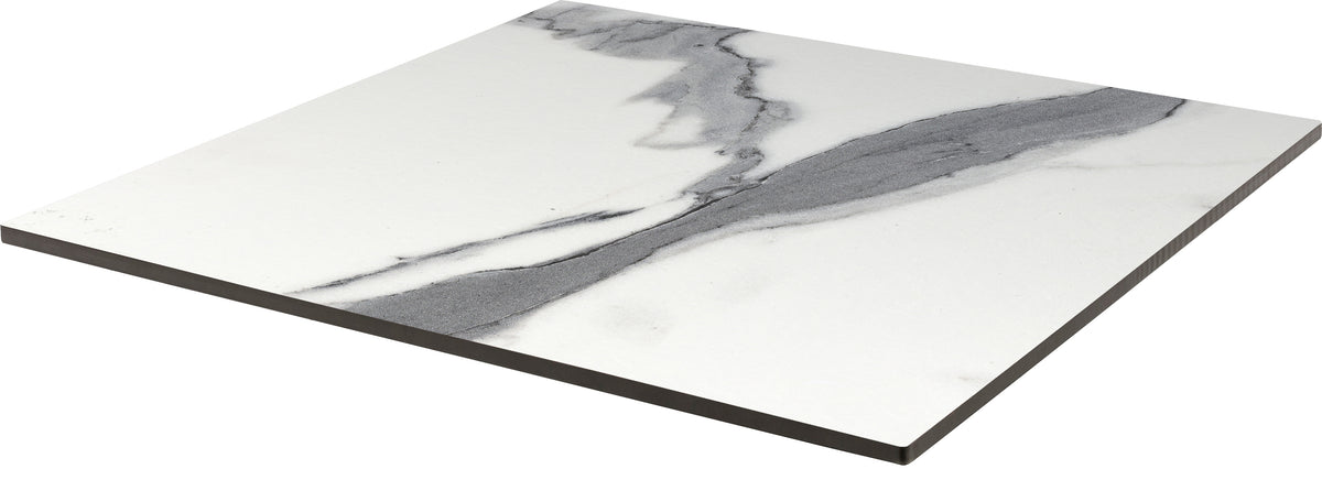 Plateau Compact Marmo Bianco 65X65 CM