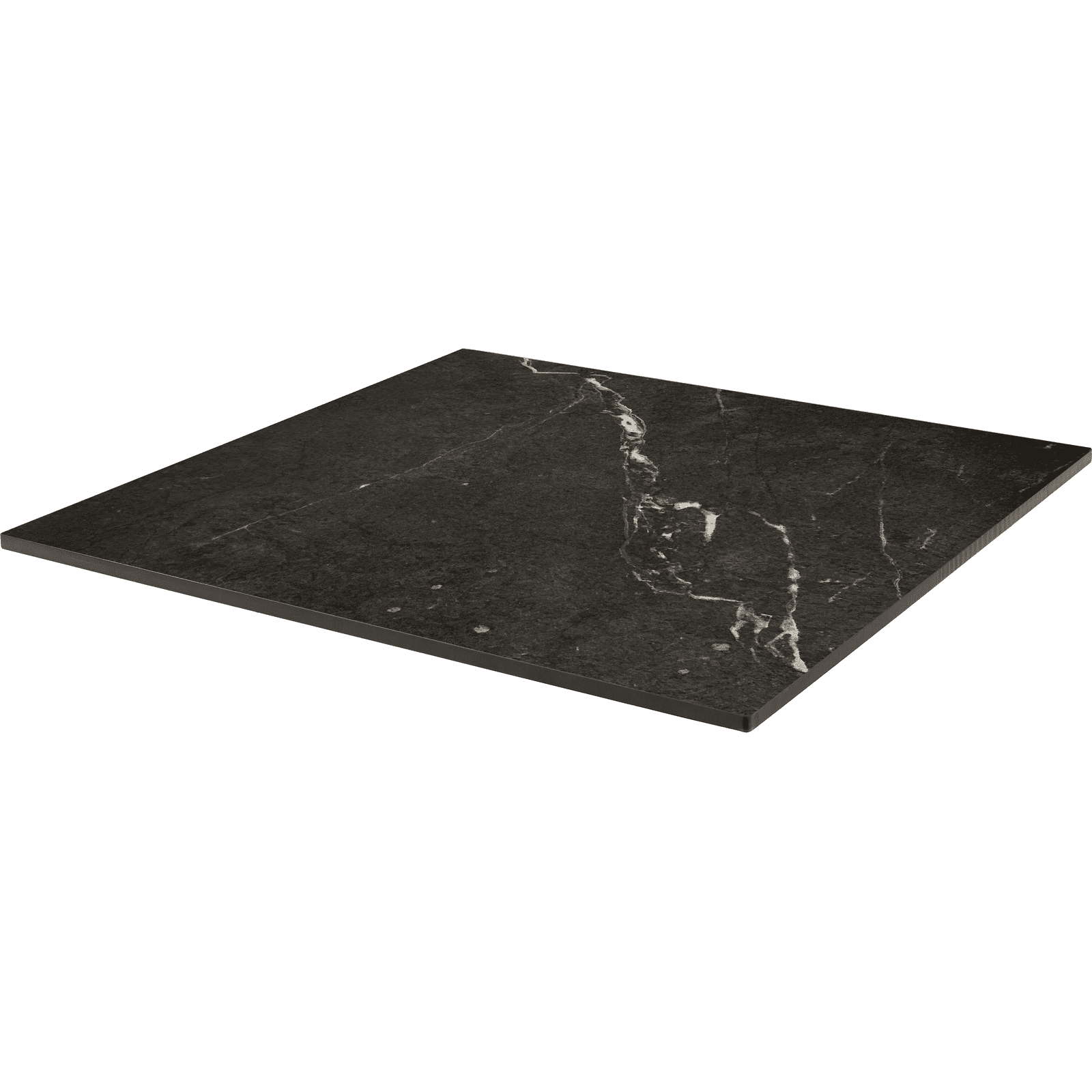 Plateau de table restaurant compact Dark Marble