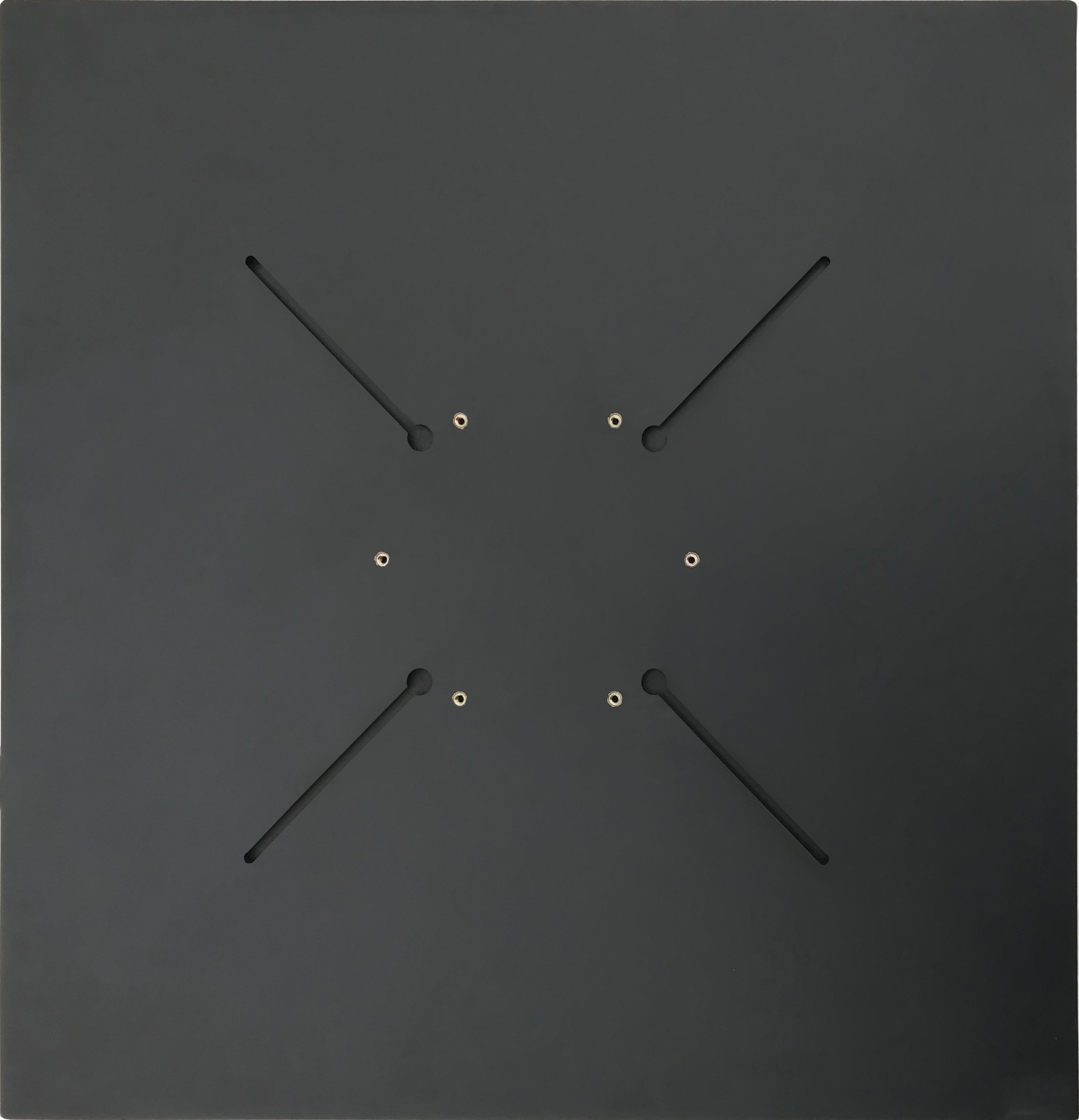Plateau Simple Plateau Compact Grafito 65X65 CM – Prosofa