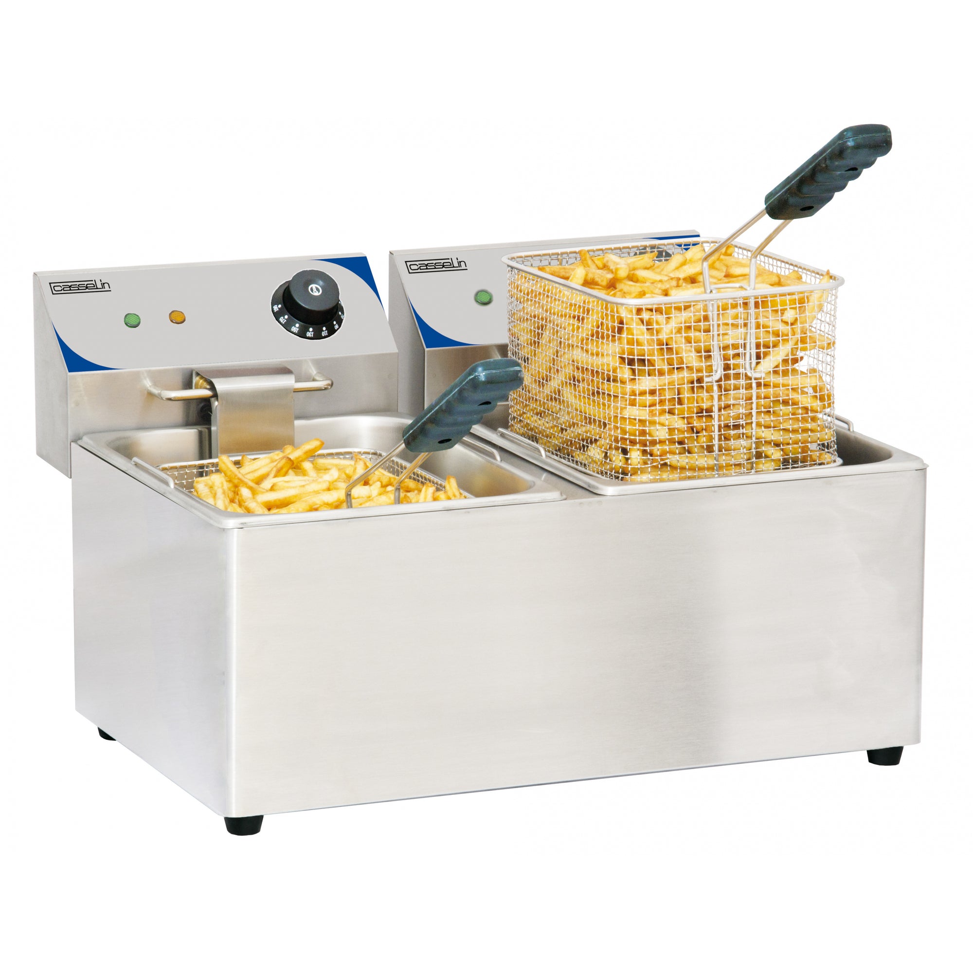 friteuse casselin 2x8 l Ref. CFE82