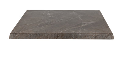 Plateau stratifié carré et rond -Basalt -