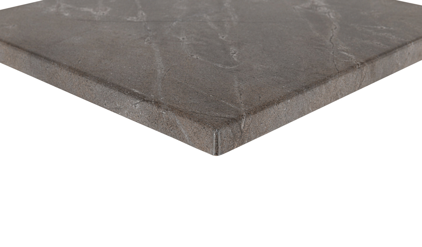 Plateau stratifié carré et rond -Basalt -