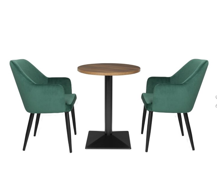 Table restaurant ronde complete 60cm
