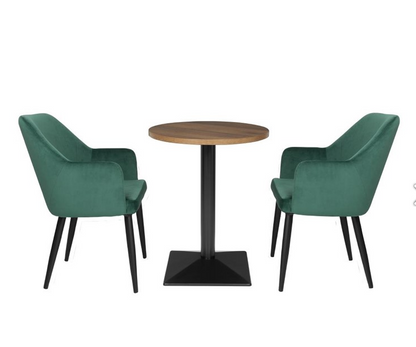 Table restaurant ronde complete 60cm