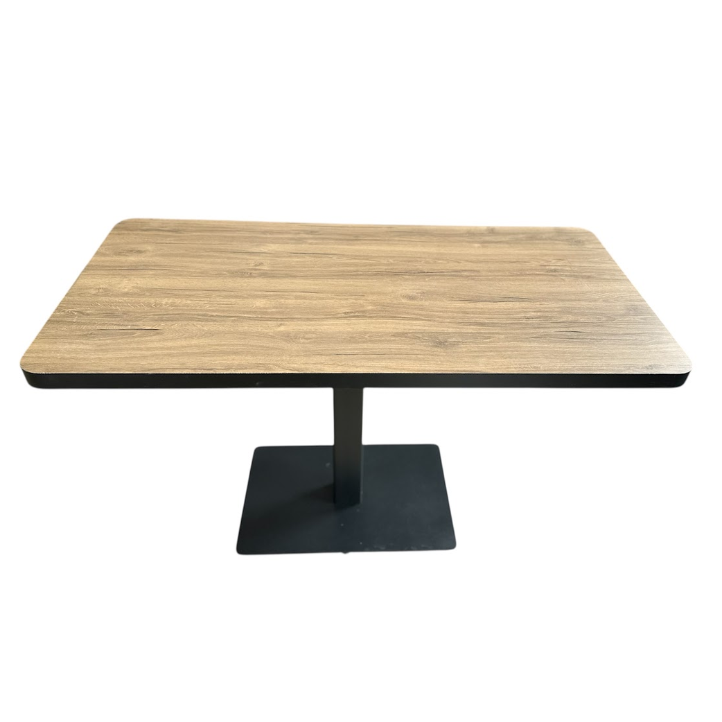 Table de restaurant, café -Rossini- 120x60 cm avec Pied