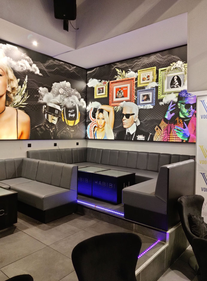 Banquette restaurant Oxford K