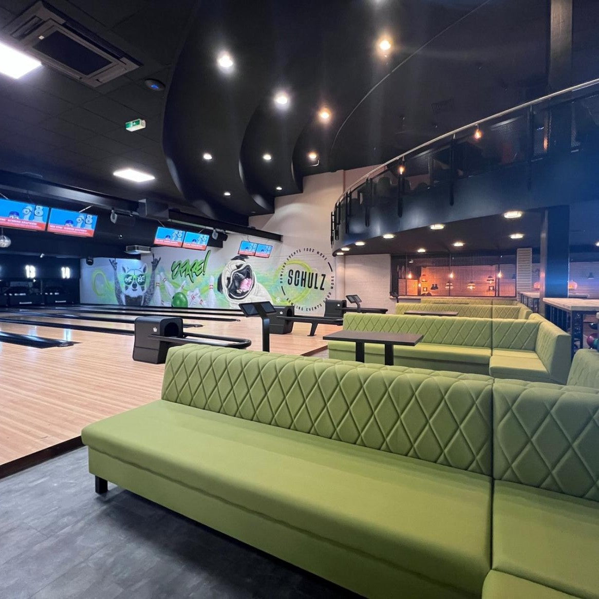 Banquette Diamond pour restaurant – design capitonné élégant