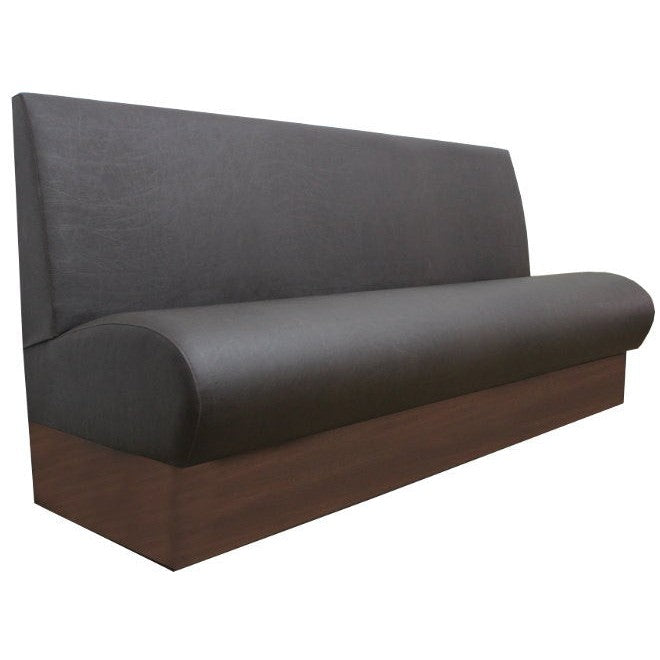 Banquette round professionnelle pour restaurant avec revêtement sur mesure