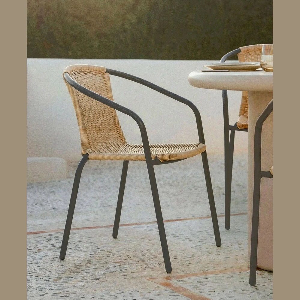 chaise de Jardin avec Accoudoirs Kalymana - Spécial Restauration