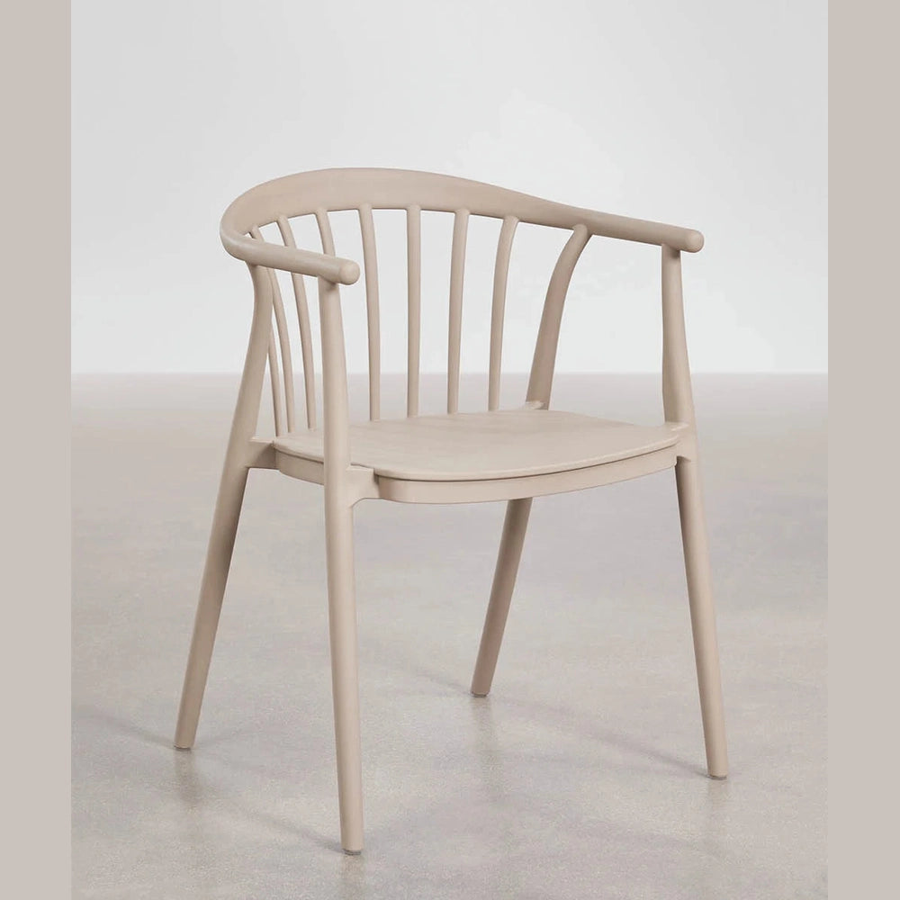 Chaise de Jardin Ivor avec Accoudoirs - Design Moderne & Empilable ...
