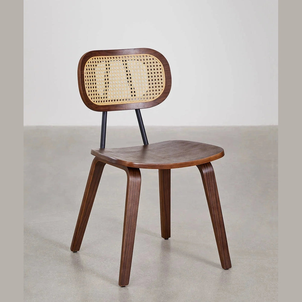 Chaise de restaurant leona en bois