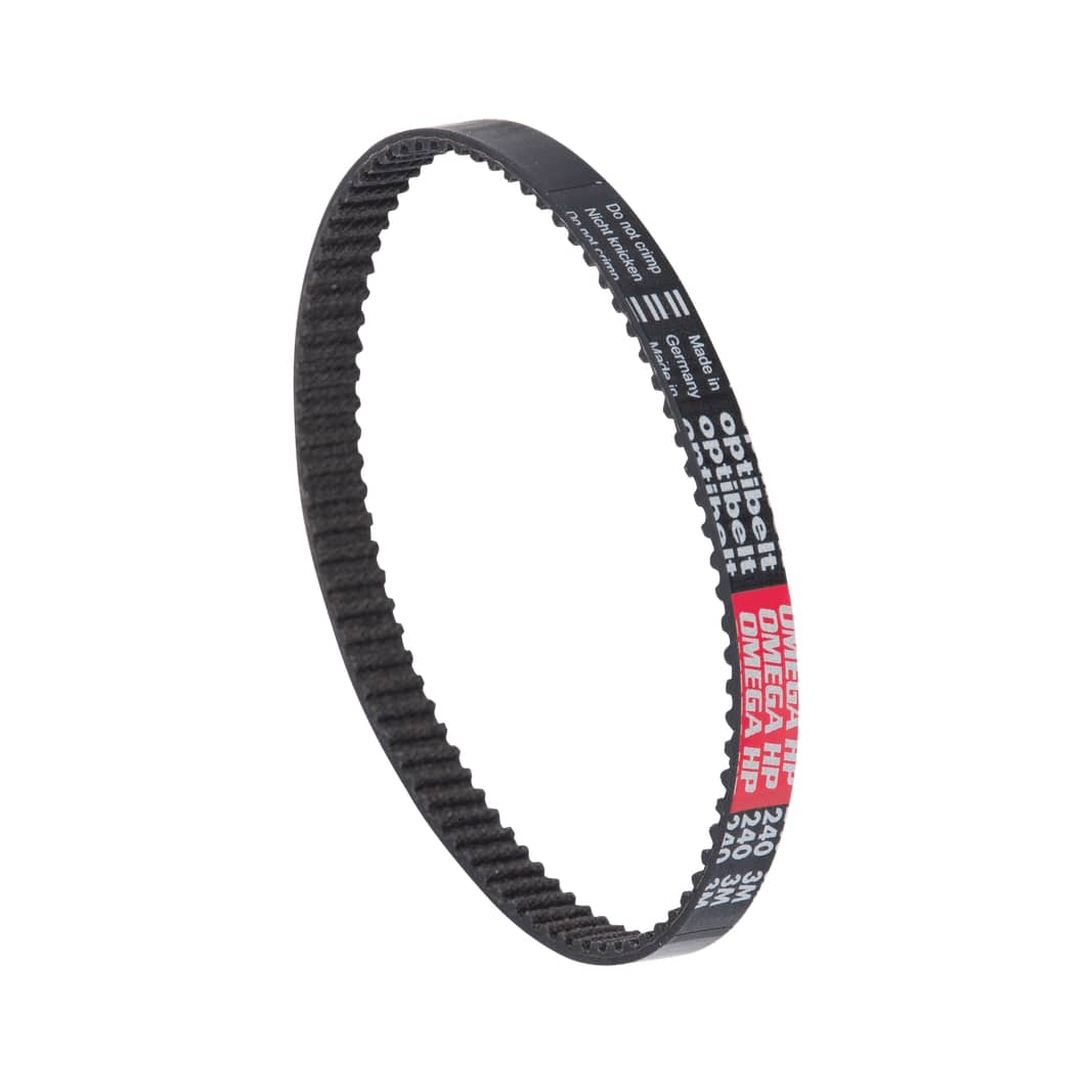 courroie dentée pour couteau tandir 100/120/140 vue de face 