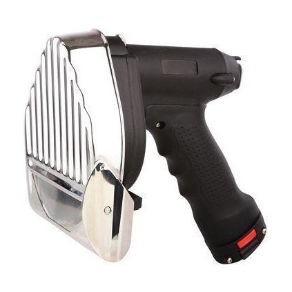 Couteau à kebab électrique Jet 120 Plus professionnel avec lame 120mm et transformateur.
