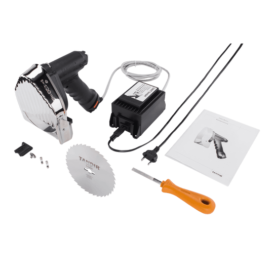 Tandir couteau à kebab électrique vue de haut