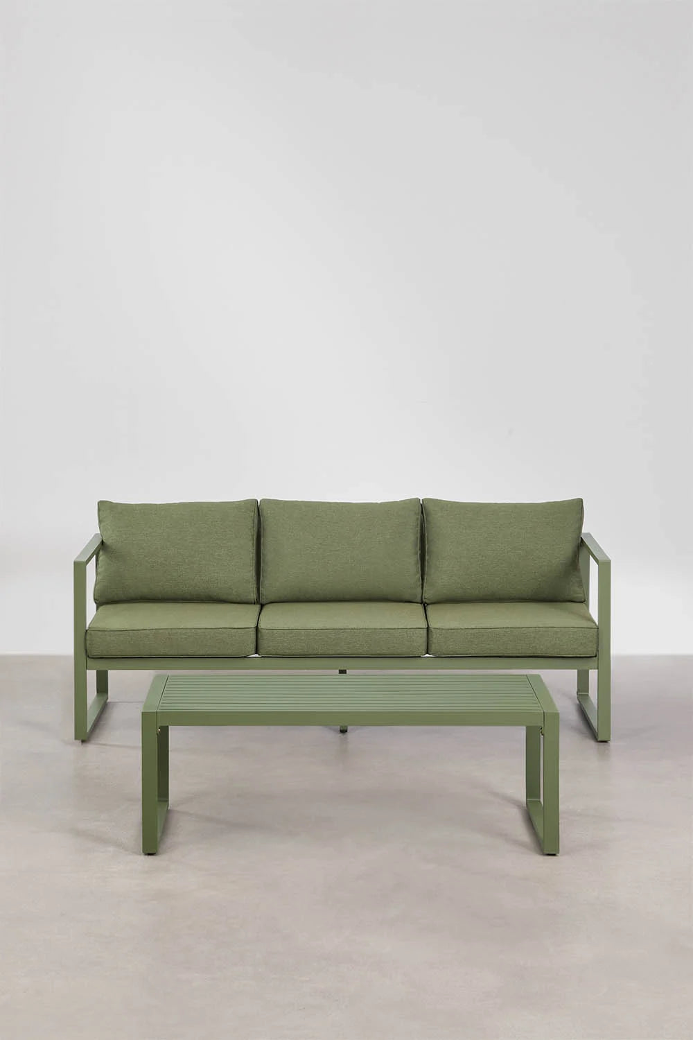 Ensemble Jardin 3 Places Aluminium & Acacia Lipov | Prosofa