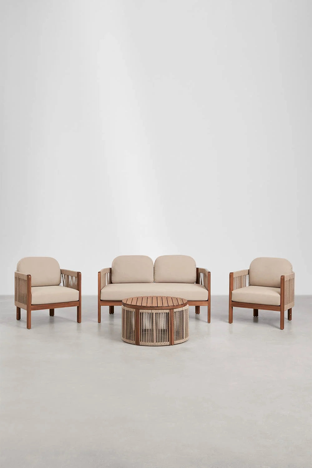 salon de jardin bois acacia professionnel terrasse restaurant