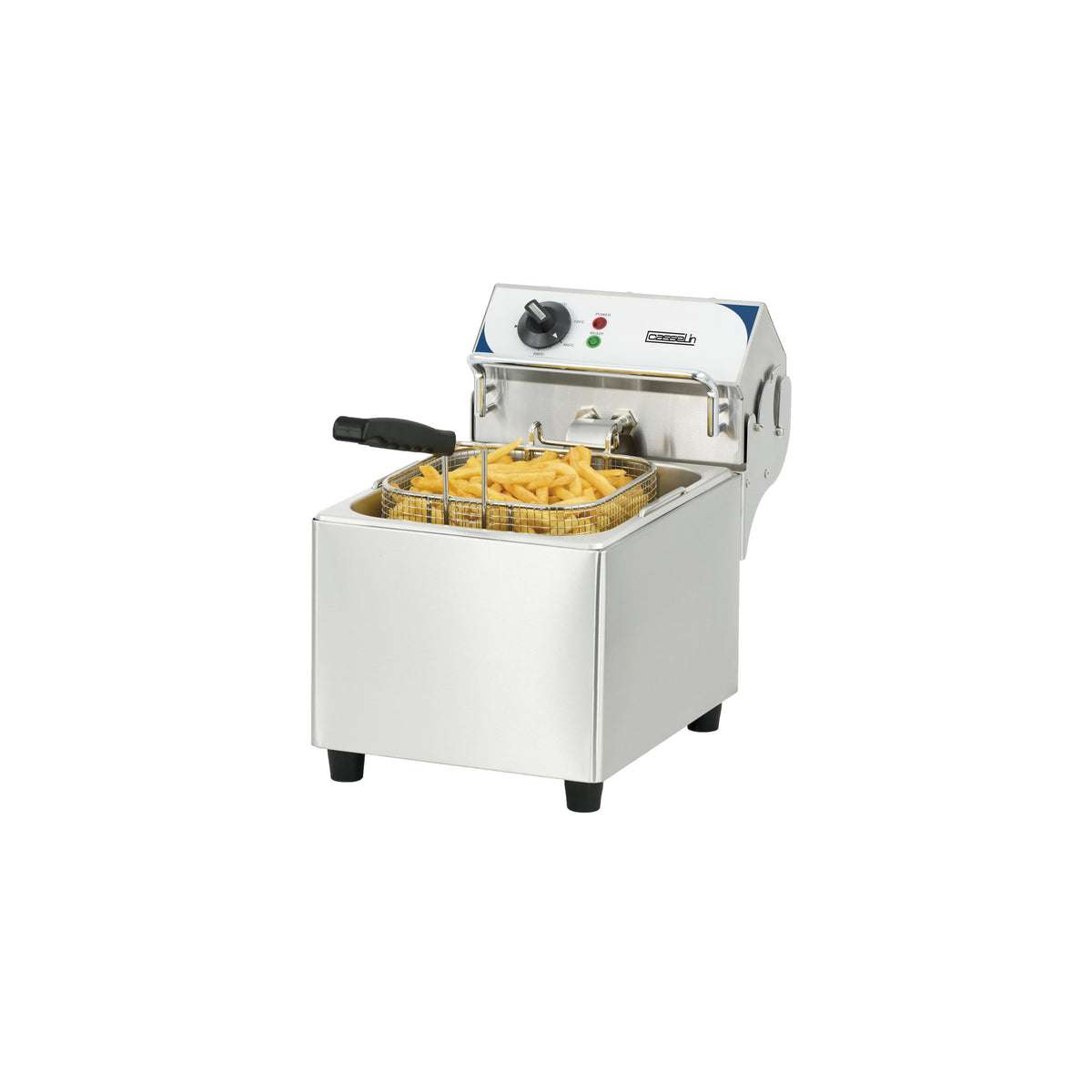 Friteuse électrique professionnelle simple 7 litres Casselin en acier inoxydable