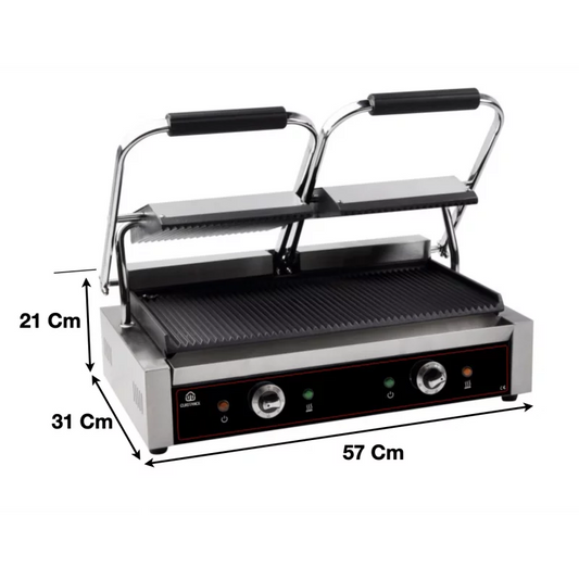 Grill à panini double