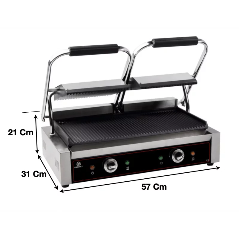 Grill à panini double cuistance PGSA 