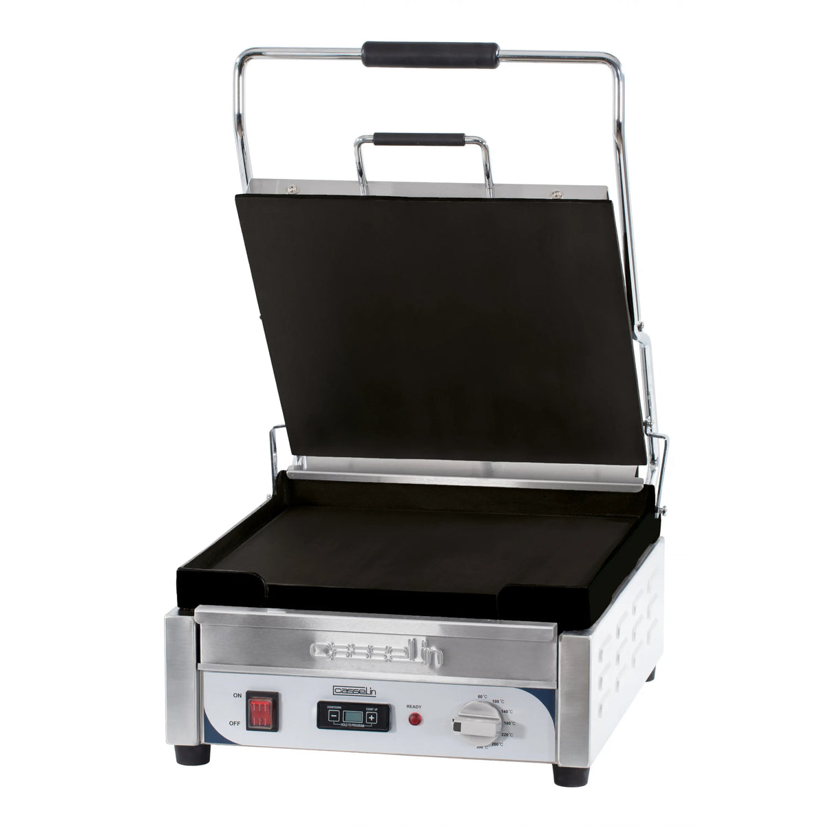 Grill panini XL professionnel Casselin CGPLLXLPT plaques lisses avec minuteur
