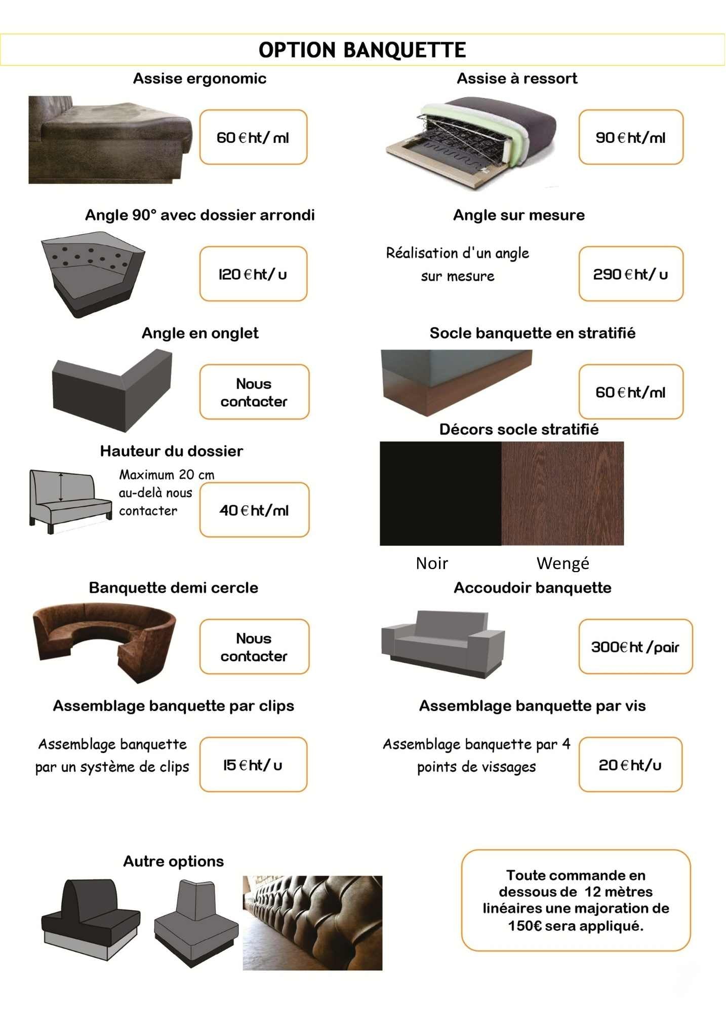 Banquettes Professionnelles sur-mesureBanquettes Professionnelles Sur ...