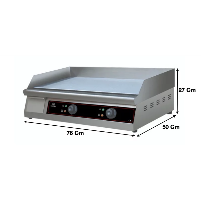 Plaque à snacker électrique en inox