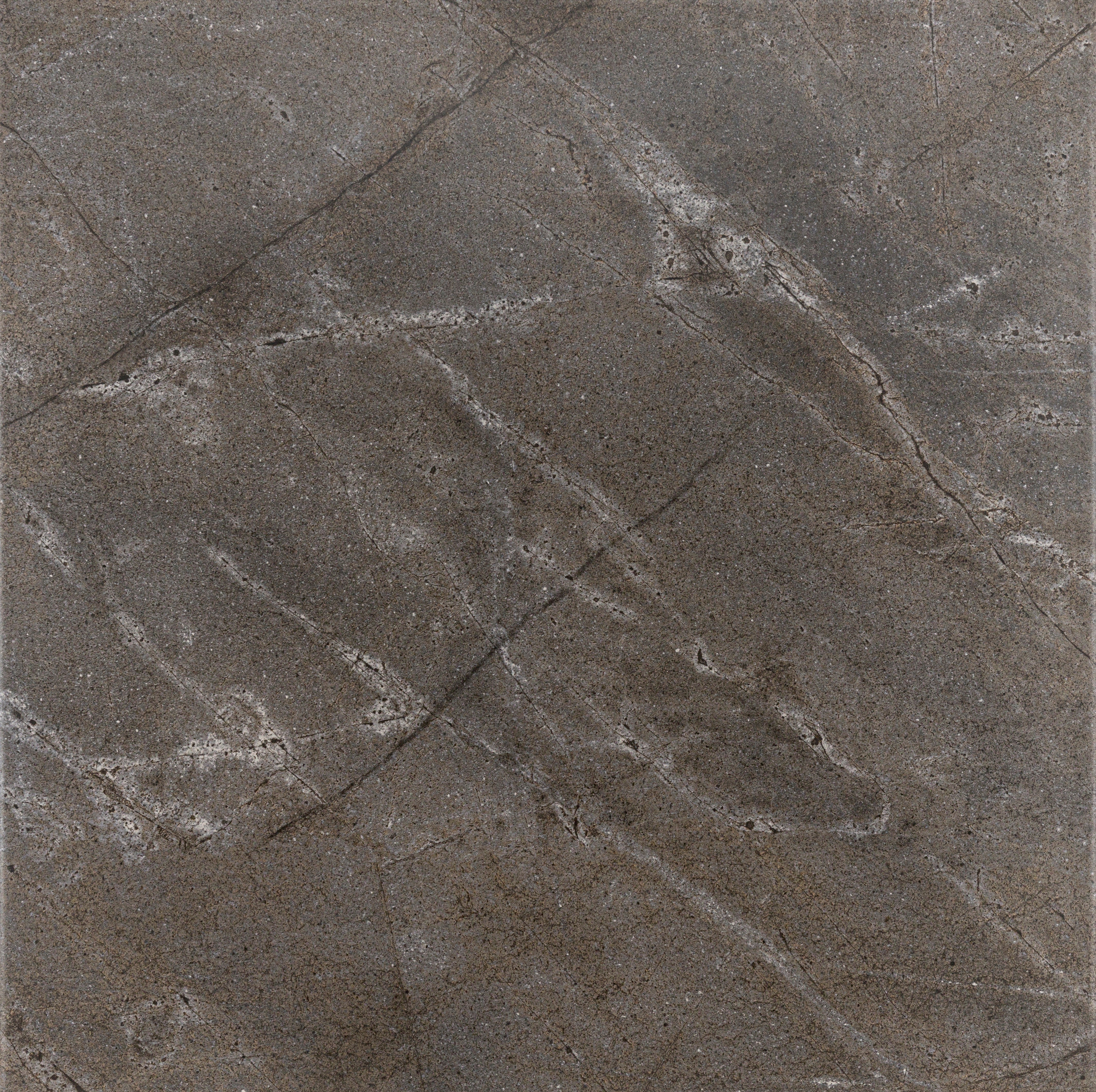 Plateau stratifié carré 70x70 Basalt gris foncé minéral Prosofa