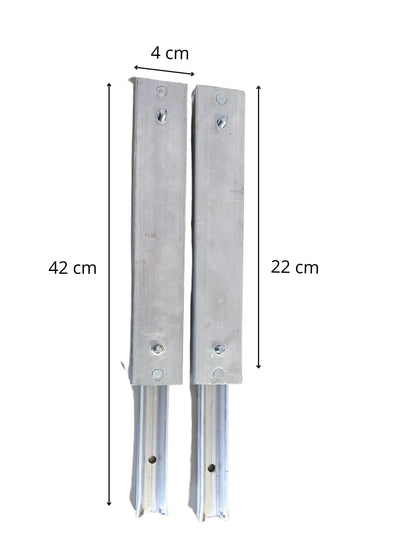 Kit de rail coulissant pour machine à kebab