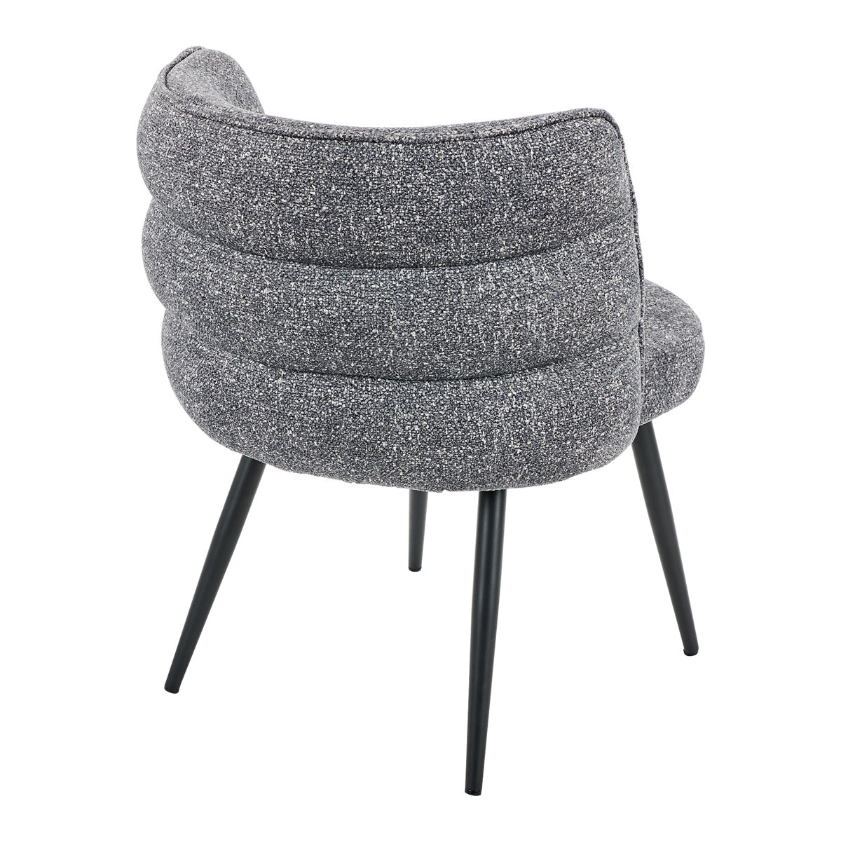 chaise raymond gris vue du dossier 