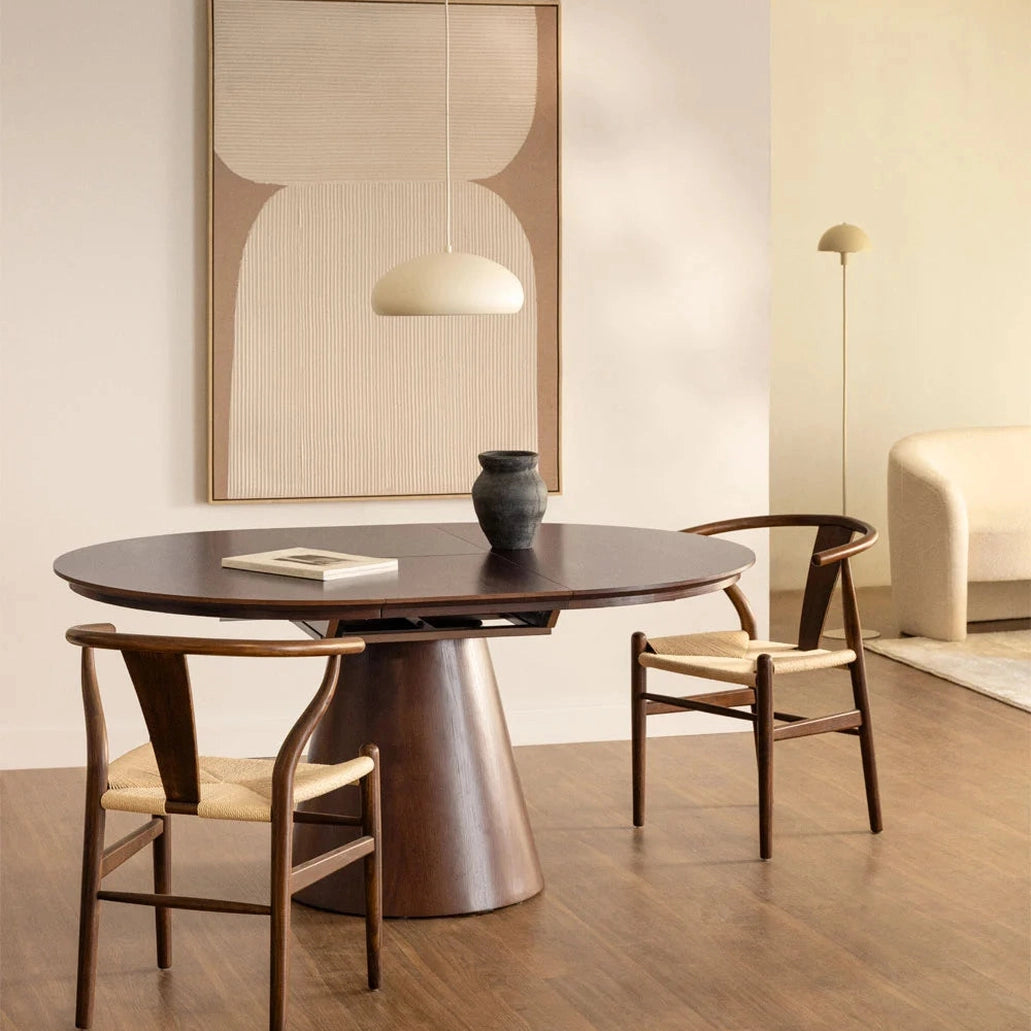 Table extensible Monta 120-160x120 cm en MDF