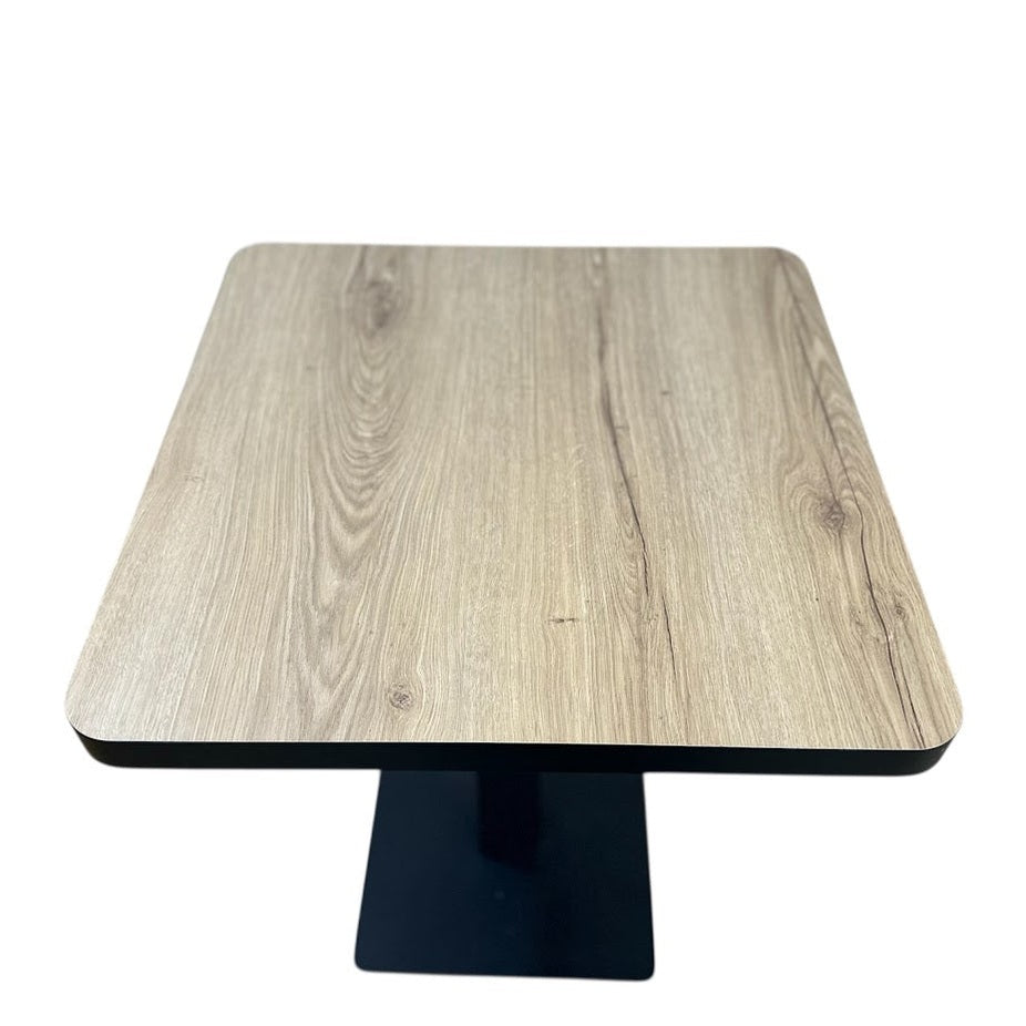 table de restaurant 60x60 cm decor pera vue de haut 